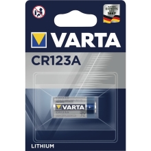 VARTA lithiová baterie foto LITHIUM 6205 CR123 ; BL1